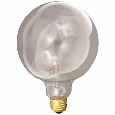 HARDWARE EXPRESS Satco Incandescent Decorative Lamp G40, 40 Watt - Clear 2474121